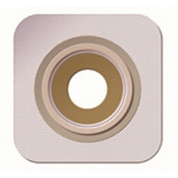 Convatec Sur-Fit Natura Ostomy Barrier - 411807BX - 1-1/4" - 1-3/4" by 1-3/4" - 2-1/8" Stoma, 2-3/4" Flange, 10 Each / Box