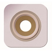 Convatec Sur-Fit Natura Ostomy Barrier - 411807BX - 1-1/4" - 1-3/4" by 1-3/4" - 2-1/8" Stoma, 2-3/4" Flange, 10 Each / Box