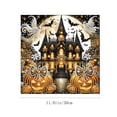 thumbnail image 3 of Halloween Diamond Art Kit for Adults, 11.81In Special Shape Drill Pumpkin Ghost Bat Canvas Set, Stress Relief DIY Craft Art for Home Wall Holiday Decor, Frame Not Included, 3 of 7