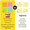 thumbnail image 2 of Post-it Super Sticky Notes, 3 x 3-Inches, Canary Yellow, 10-Pads/Pack, 2 of 9