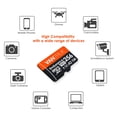 thumbnail image 4 of Tarjeta SD Vantrue microSDXC UHS-I U3 4K UHD de 256 GB con adaptador, 4 of 8