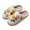 White, variant on Women's Slippers House Shoes Cute Floral Indoor And Outdoor Shoes Fuzzy Memory Foam Slip On Womens Slippers