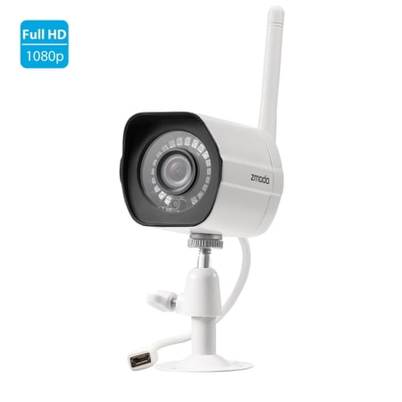 Zmodo 1080p HD Outdoor Home Wireless Security Surveillance Video Camera System (1 Pack)