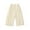 Beige A, variant on Ashirexll Summer Pants, Girls Pants, Cargo Pants for 3-14Y Children Elastic Waist Strawing Long Trousers Casual Versatile Loose Work Pants with Pockets