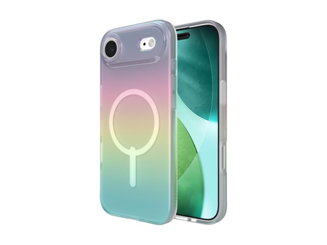 ZAGG Milan Snap Case for iPhone Air - Iridescent Graphene Strengthened Phone Case with Drop Protection (13ft/4m) Textured Edges & Sparkle Design MagSafe Charging Compatible