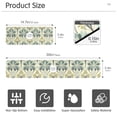 thumbnail image 3 of Yayeee Faucet Mat for Kitchen Sink 30" Diatomite Long Splash Guard Pad, Beige Floral Pattern, 2 Pack, 3 of 7