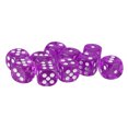 thumbnail image 4 of Paquete De 10 Dados Acrílicos D6 De Seis Caras Para Accesorios De Juegos De Mesa D&D TRPG Sunnimix Juego de roles de dados de seis caras, 4 of 7