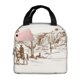 thumbnail image 1 of Disketp Western Desert Cowboys for Insulated Lunch Bag for Women and Men, Perfect for Work, Hiking, Picnic, 1 of 8