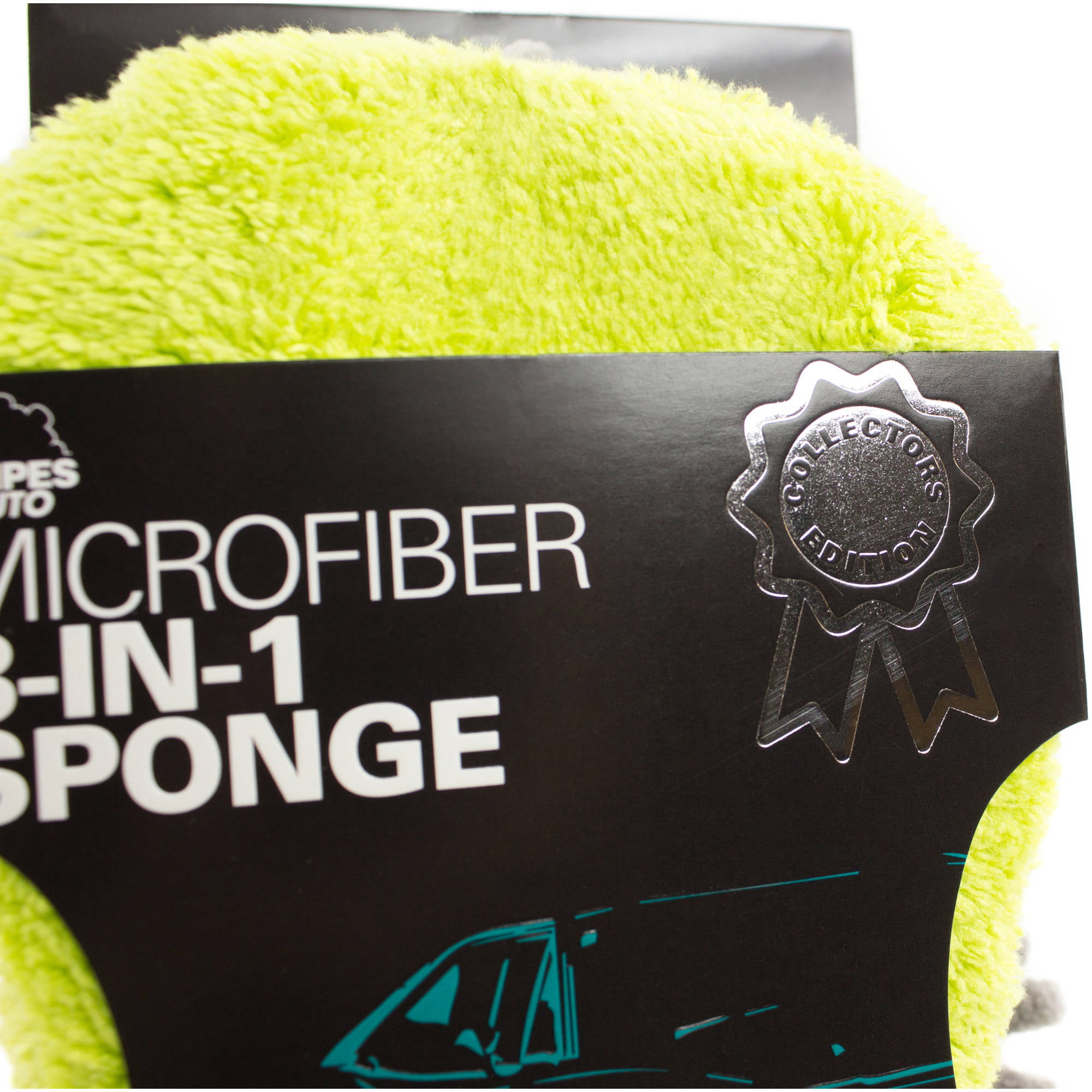 Zwipes Auto 887 Professional Microfiber 3-in-1 Super Sponge 