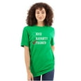 thumbnail image 3 of Xmas Naughty Nice Framed Checklist Men's Graphic T Shirt Tees Brisco Brands S, 3 of 6