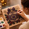 thumbnail image 4 of Christmas Pearl Bead Art Kit,Xmas Theme Bead Art DIY Craft Set for Festive Wall Decor Crafting Handmade Holiday Gift, 4 of 7
