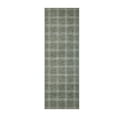 thumbnail image 1 of Washable Checkered Area Rug, Ultra Thin Soft Non Slip Geometric Rug for Living Room Bedroom, Stain Resistant Low Pile Modern Indoor Carpet, Multiple Sizes 2×6 to 10×13 ft, Black Green Camel, 1 of 7
