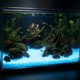 thumbnail image 4 of Pack de 200 de piedras de jardín que brillan en la oscuridad, piedras decorativas luminosas para senderos, paisajismo y decoración de acuarios para acuarios, 4 of 5