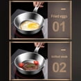 thumbnail image 4 of Mini Egg Pan 316 Stainless Steel, Small Sauce Pan Skillet, Compact Sauce Pans for One Egg, Small Frying Pans for Butter Melting, Gas and Induction Stove Compatible (L), 4 of 7