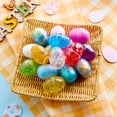 thumbnail image 5 of Joyfy 16 Pcs Prefilled Easter Eggs with Crystal,Galaxy,Clear Slime and Confetti Stress Relief,Slime Kits for Boys Girls,Easter Egg Hunt Supplies, 5 of 8