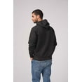 thumbnail image 3 of 7.75oz Mid Weight Classic Pullover Fleece Hoodie | Cotton Blend Unisex Decorator Blanks Style 717, 3 of 4