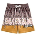 thumbnail image 3 of Tiijoy Toddler Boys Active Performance Basketball Shorts Ice-Cream Print Comfy Shorts, 3 of 3