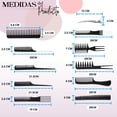 thumbnail image 4 of Peines Flat Top Kit Ecomlab Profesional Para Cabello Barber, 4 of 10