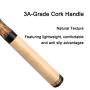 PURELURE Telescopic Rod 5'9'' Spinning Rod Solid Tip FUJI A Ring