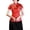 Red, variant on Womens Tops Gsakboxl Wome Collar Brocade Cheongsam Dress Slim Fit Traditional Floral Embroidery Dragon Print Short Sleeve Side Split Retro Formal for Banquet Women's Tops, Tees & Blouses M