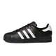 thumbnail image 2 of Adidas Superstar - Zapatillas de deporte clásicas para hombre y mujer, informales, color negro y blanco, cómodas, planas, para exteriores, para monopatín, 2 of 5
