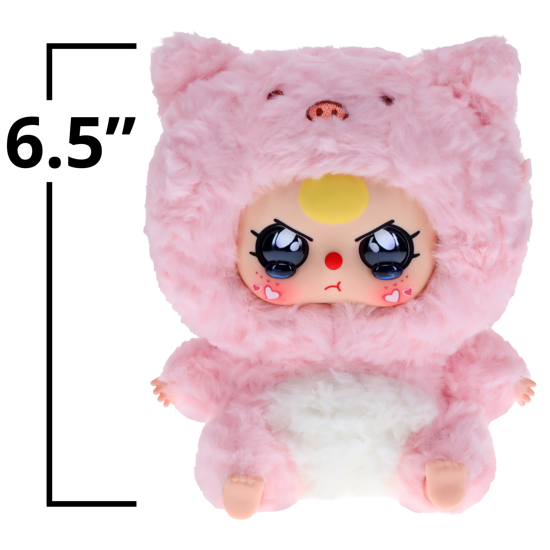 Baby Three Collectible Mystery Plush - Blind Box Surprise Toy - 12 Zodiac - Includes 1 Random Character