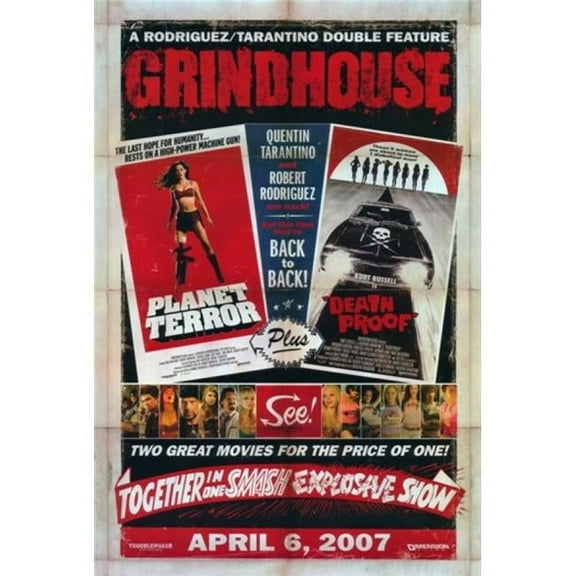 Pop Culture Graphics  Grindhouse Movie Poster, 11 x 17