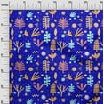 thumbnail image 3 of oneOone Cotton Flex Lapis Blue Fabric Kids Sewing Material Print Fabric By The Yard 40 Inch Wide, 3 of 4