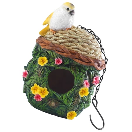 BQBQERT Bird Nest Parrot Hanging Nest House Bird Cage Hanging Bed Small Birdcage Toy Outdoor Breeding Nest for Wildlife Birds