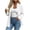 White, variant on Ashirexll Winter Coats for Women Long Sleeve Solid Color Button Front Lapel Collar and Pockets Shirt Coats