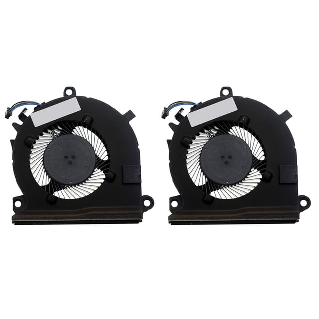 2X Ventilador de Refrigeración de CPU para Computadora Portátil DFS2000055K0T DC5V 0.5A 4PIN para Pavilion Gaming 15-EC L77560-001