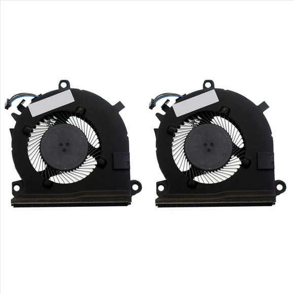 2X Ventilador de Refrigeración de CPU para Computadora Portátil DFS2000055K0T DC5V 0.5A 4PIN para Pavilion Gaming 15-EC L77560-001