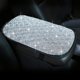 thumbnail image 1 of SBSGV Bling Car Reposabrazos Funda Luster Crystal Car Center Console Cover Protector Universal Auto Reposabrazos Cojín Almohadillas Decoración Interior Accesorios (S, 1 of 5