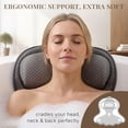 thumbnail image 2 of Almohada para bañera Ozyalo Luxury 4D Air Mesh con ventosas, 2 of 8