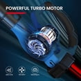 thumbnail image 2 of 20V Cordless Leaf Blower with 4.0Ah Battery and Charger, Variable Speed, Up to 460 CFM and 190 MPH, 2-in-1 Electric Blower for Yard, Patio, Driveway and Garage, 2 of 10