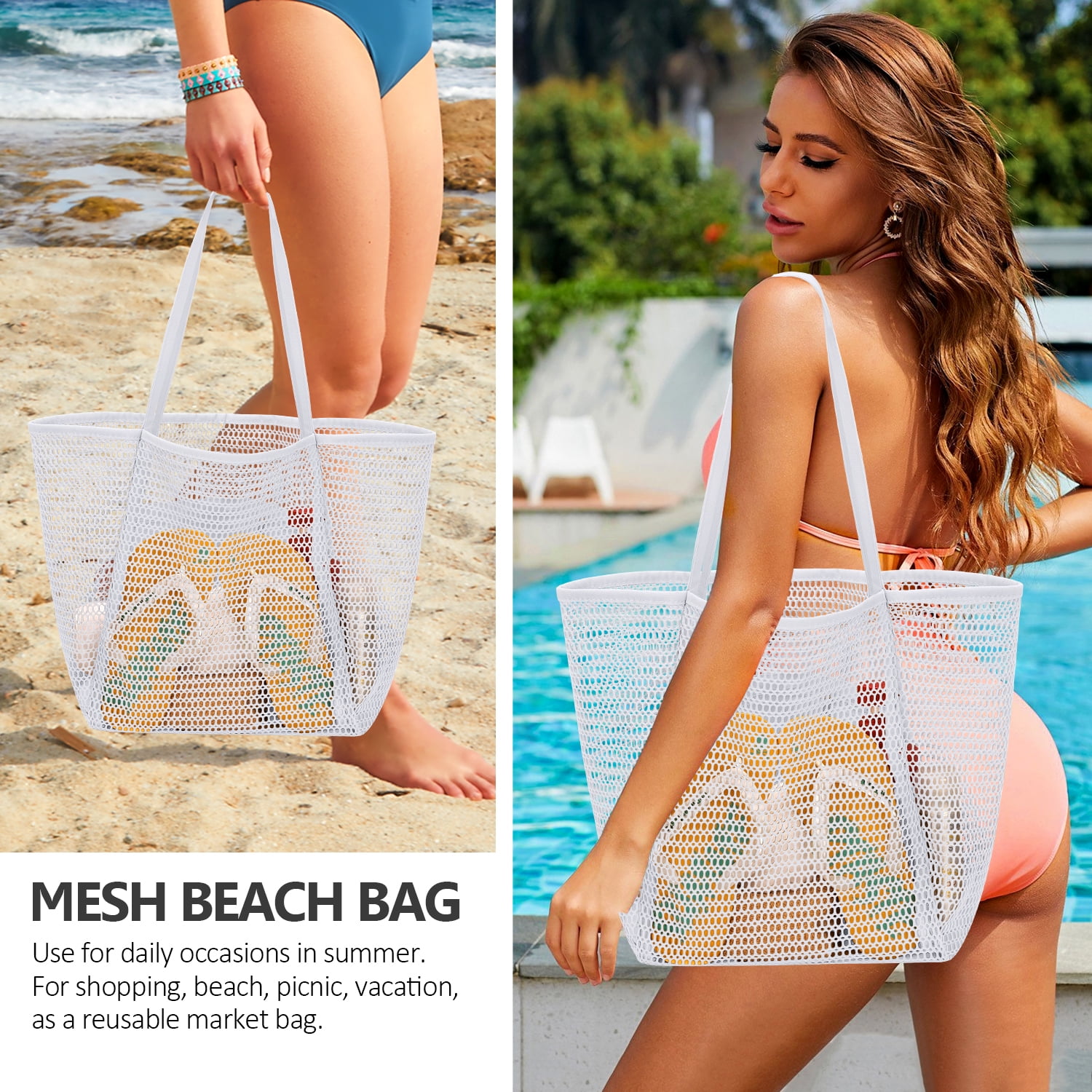2023 Hot Sale Plastic Beach Tote Bag EVA Bag Beach Luxury Beach