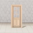 thumbnail image 4 of 1/12 casa de muñecas marco de ventana de puerta en miniatura casa de muñecas sin pintar muebles de bricolaje JShteea El nuevo, 4 of 7