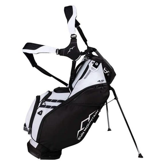 Sun Mountain Golf 4.5LS VLO Stand Bag Black/White