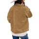 thumbnail image 3 of Chaquetas de pana para mujer, abrigos cómodos informales de manga larga, Tops para mujer, prendas de vestir con solapa y botones, S-3XL, 3 of 3