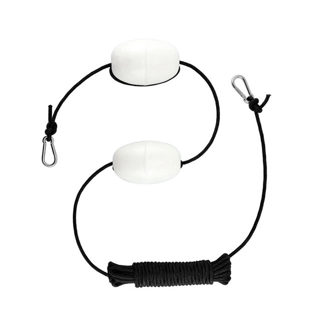 Sidaley Flotadores Kayak Tow Throw Boya Dispositivo final Herramientas Barcos Equipo Boyante Clips de anclaje Accesorios de seguridad Bombillas para automóviles Blanco