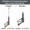 thumbnail image 6 of 3600psi 5.5 Gpm High Pressure Washer Gun with Swivel Ends, M22 14mm & 15mm Fitting, 3/8 inch USA-NPT Thread, 7 Nozzle Tips, Replacement Extension Wand, 6 of 9