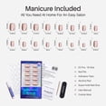 thumbnail image 6 of SHANGMENG Soft Gel Press on Nails Short Square Nude Cat Eye, Naturally Stick on Nails in 32PCS Reusable Fake Nails Kit with Glue, Light Nude, 6 of 10