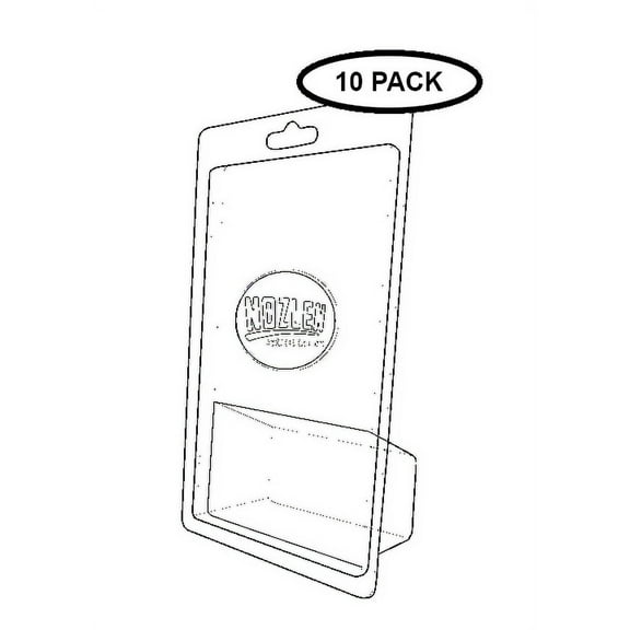 Hot Wheels Protective Case by Nozlen Toys for Most Basic Cars 1:64 Scale (10 Cases)