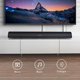 thumbnail image 3 of BESTISAN Barra de sonido de 80 vatios, barras de sonido para TV o sistema de cine en casa (Bluetooth 5.0, 34 pulgadas, DSP, graves potentes, conexiones inalámbricas por cable, graves ajustables, monta, 3 of 5