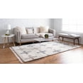 thumbnail image 3 of Rugs.com Athena Shag Collection Rug – 2' 2 x 3' Ivory Shag Rug Perfect For Entryways, Kitchens, Breakfast Nooks, Accent Pieces, 3 of 9
