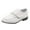 White, variant on Girls Performance Shoes Fashion Children Boys Leather Shoes Pointed Low Heel Solid Color Hook Loop Slip On Comfortable Dress Shoes