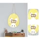 thumbnail image 4 of Bearachild Happy Easter Cuerda Colgante Chips Decoración de dibujos animados Carta Puerta Autoensamblaje Etiqueta colgante Signo Inicio Kits de decoración para fiestas conejo amarillo, 4 of 6