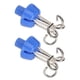 thumbnail image 1 of Ganchos para soporte de infusión ganchos para soporte de poste intravenoso 2 piezas de metal para uso hospitalario ANGGREK Otros, 1 of 8