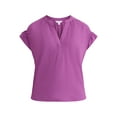 thumbnail image 5 of Time & Tru Women's Ruffle Collar Tank, Sizes XS-XXXL, 5 of 5