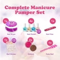 thumbnail image 4 of Kit de spa para pies Bubbly Girlz que brilla en la oscuridad con kit de pedicura, 4 of 7